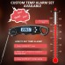 CIRYCASE Digital Meat Thermometer, Fast & Precise Read Cooking Thermometer with 102cm Wire Probe, Backlight, Magnet, Calibration, Candy Thermometer for Kitchen, Outdoor Cooking, Liquid, BBQ