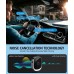 CIRYCASE Bluetooth Car Adapter, Noise Cancellation Bluetooth 5.3 Receiver with LED Screen, AUX Bluetooth Adapter for Car/Home Stereo/Wired Headphones/Speaker, Dual Connection, Built-in Hifi Microphone