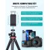 CIRYCASE Handy Stativ, Flexibler Mini Selfie Stick Stativ für Smartphone mit Kabelloser Fernbedienung, 360° Drehbar Tragbarer Kamera Stativ Handystativhalter Kompatibel mit iPhone, Galaxy, Sportkamera