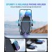 CIRYCASE Car Phone Holder, [Superior Grip] 360° Rotatable Dashboard & Windshield Car Phone Mount, Ultra-Strong Sticky Gel Pad & Quick One-Button Release, Phone Holder for Cars Fits 4''-7'' Smartphones