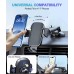 CIRYCASE Car Phone Holder, [Superior Grip] 360° Rotatable Dashboard & Windshield Car Phone Mount, Ultra-Strong Sticky Gel Pad & Quick One-Button Release, Phone Holder for Cars Fits 4''-7'' Smartphones